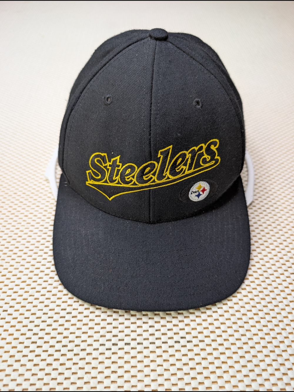 Vintage Pittsburgh Steelers NFL Sports Specialty Script Logo Snapback Hat